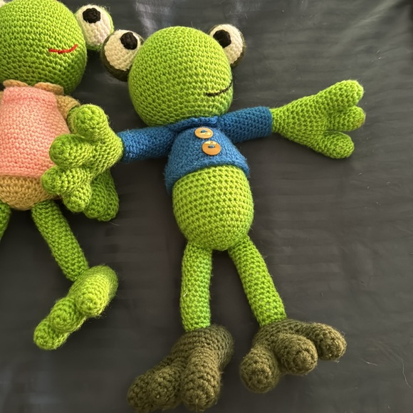 Frogs knitted - Picture 4 of 10